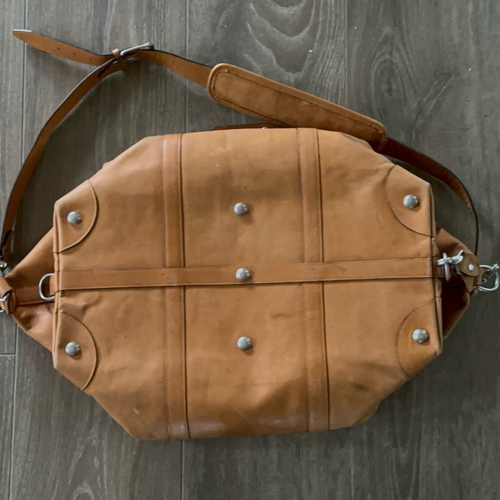 Korchmar Full Grain Leather Weekender Bag – Made in USA - Picture 9 of 11